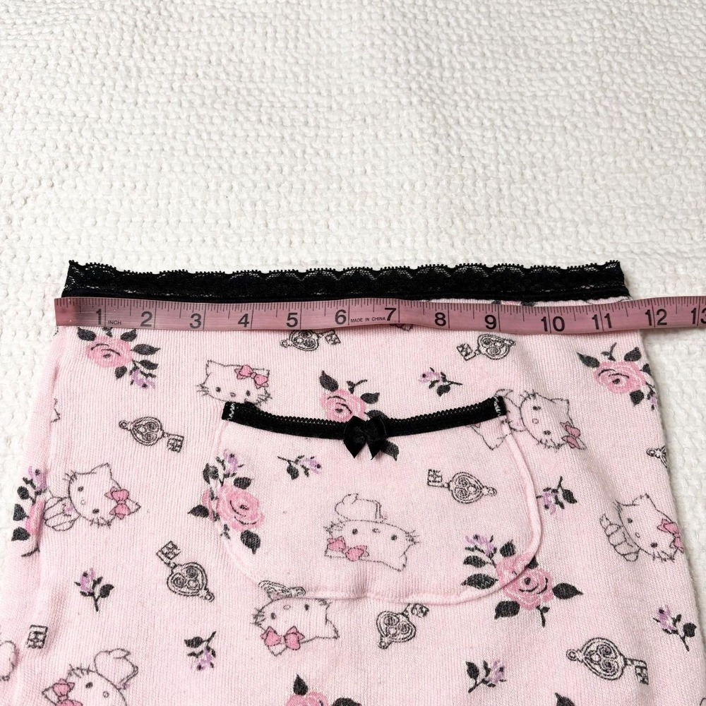 2007 Sanrio Hello Kitty knit lace-trim tube top - Picture 4 of 5